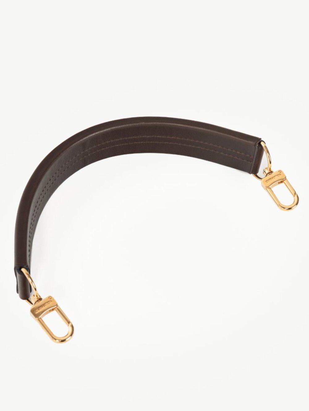 Louis Vuitton Brown Leather Bag Handle - Picture 2 of 4